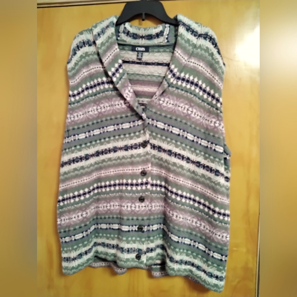 EUC Buttoned Knitted Vest